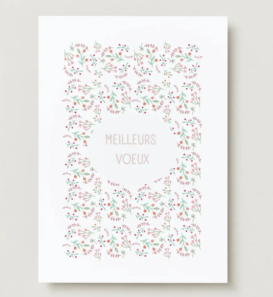 Carte Meilleurs voeux ✨ 