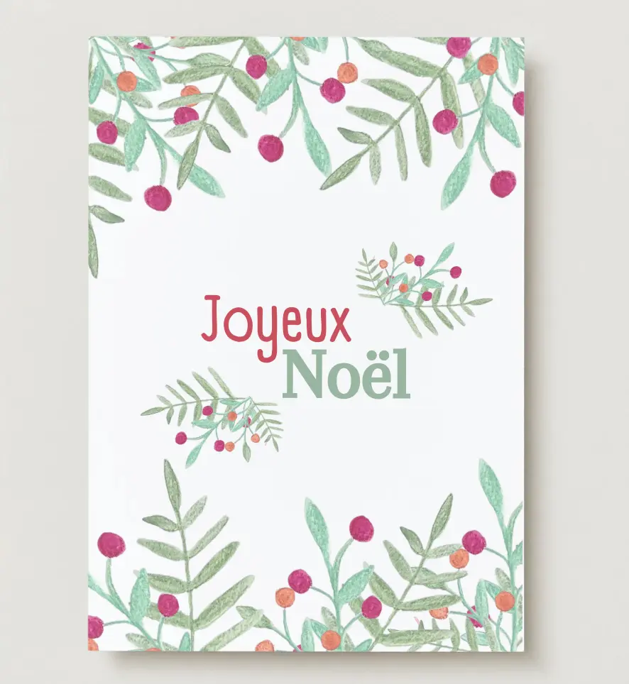 Carte Joyeux Noël ✨  