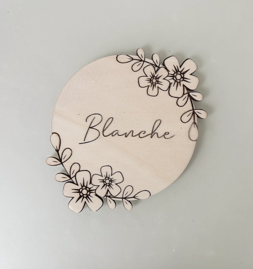 Panneau Blanche (20 cm)