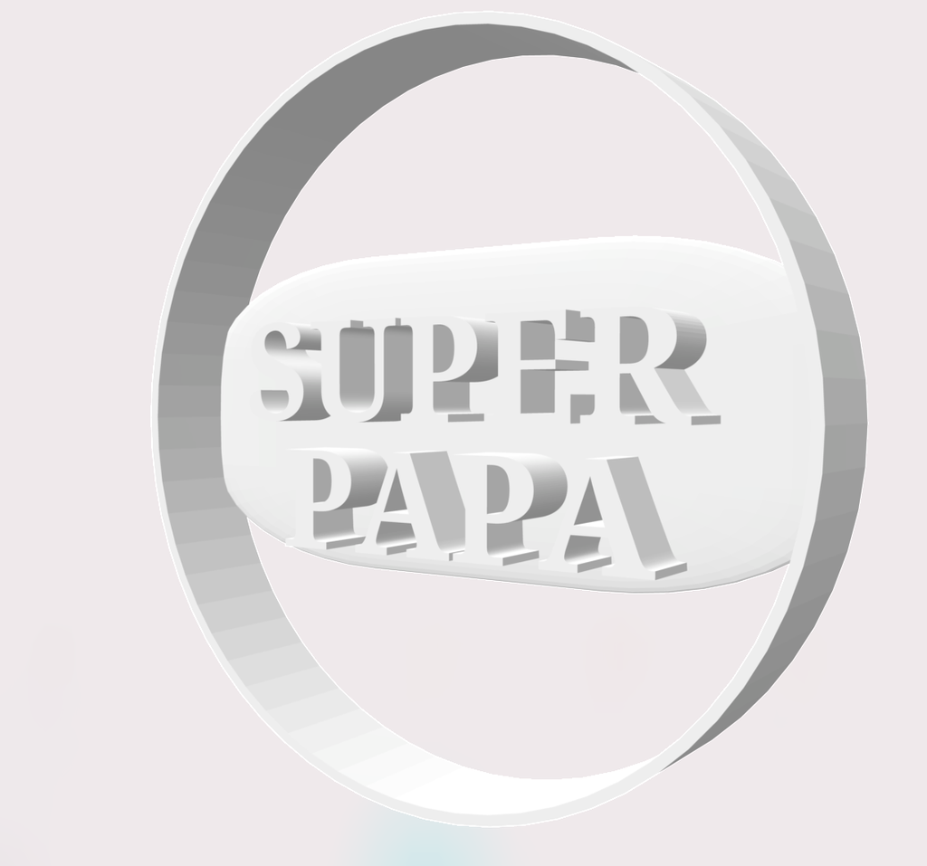 Emporte-pièce Super papa