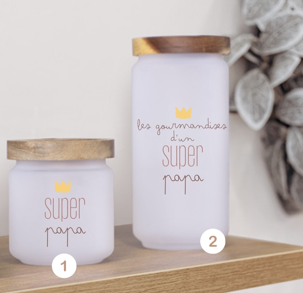 Un bocal pour un papa gourmand