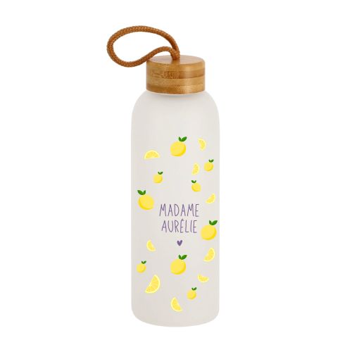 Gourde en verre limonade