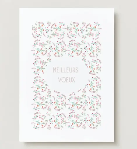 Carte Meilleurs voeux ✨ 